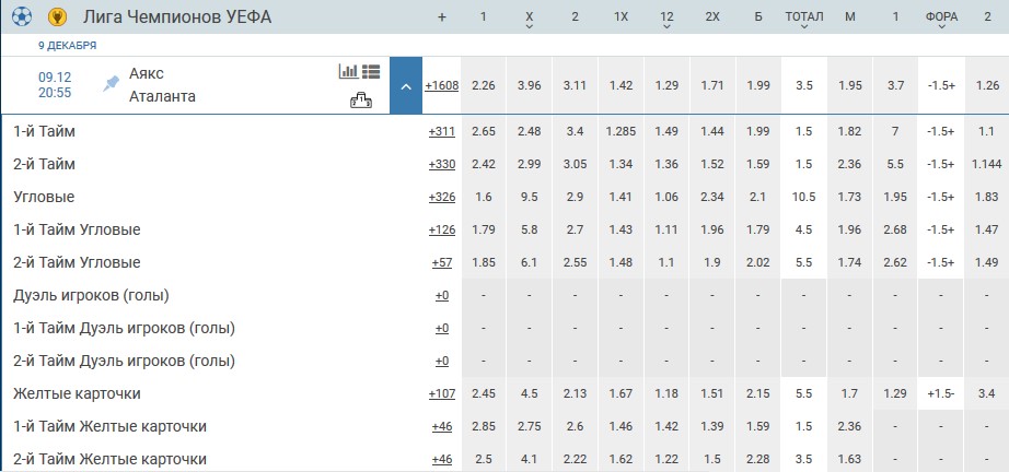 Десятичные кф